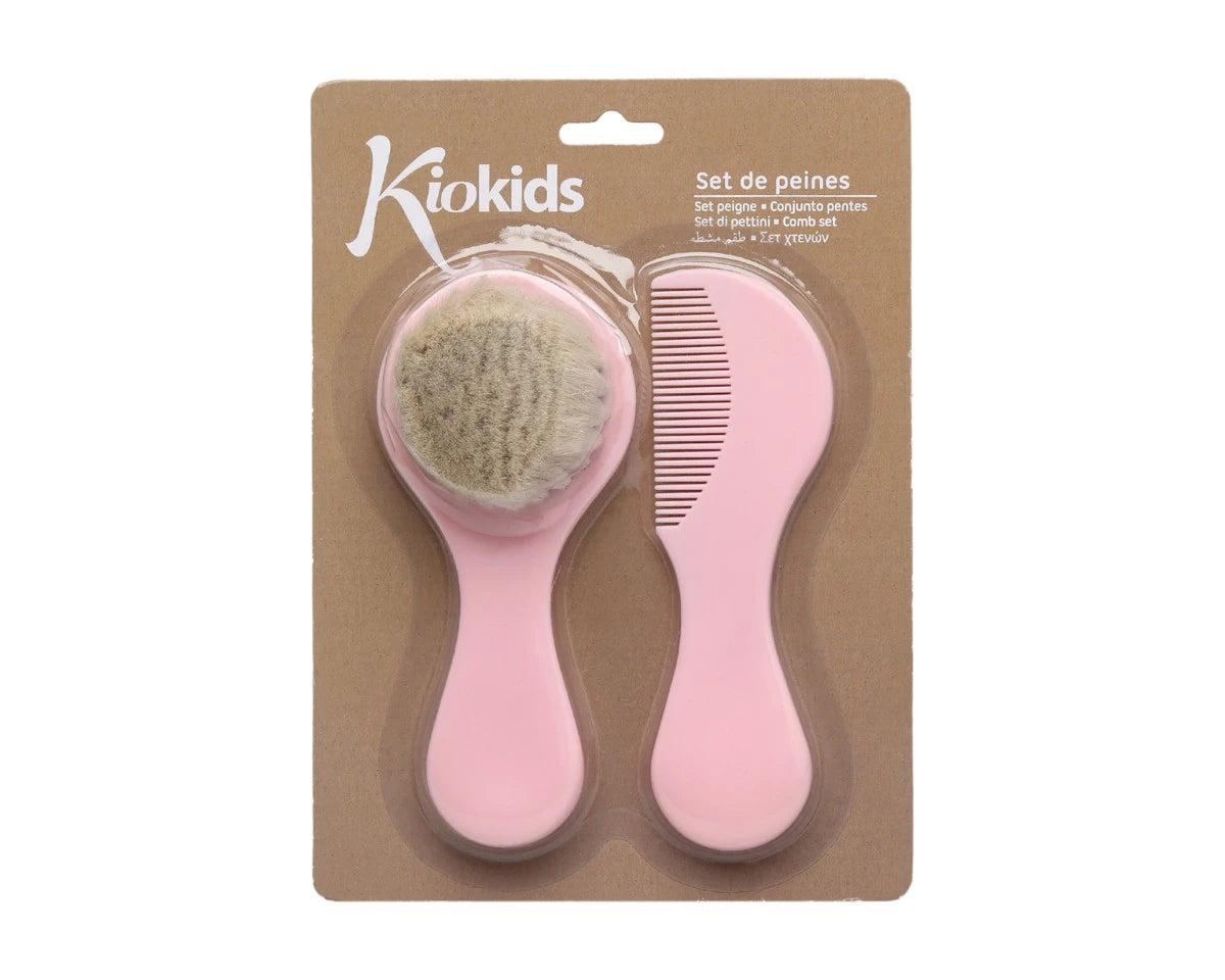 Комплект Четка И Гребен Pink 05154 7 Kiokids