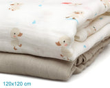Муселинови Пелени 120х120 См Bamboo 2 Бр. Патета 03769 5 Kiokids