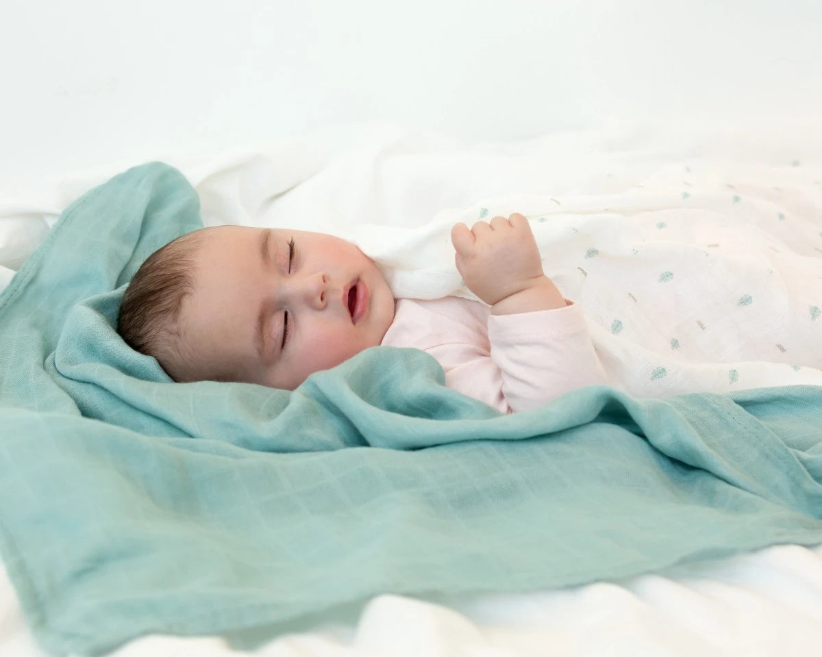 Муселинови Пелени 120х120 См Bamboo 2 Бр. Sage 05245 2 Kiokids