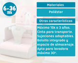 Преносимо Сгъваемо Столче За Хранене Розово Зайче 03998 9 Kiokids