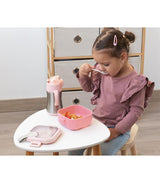 Кутия За Храна 750 Мл. С Лъжица Розова 3535 Kiokids