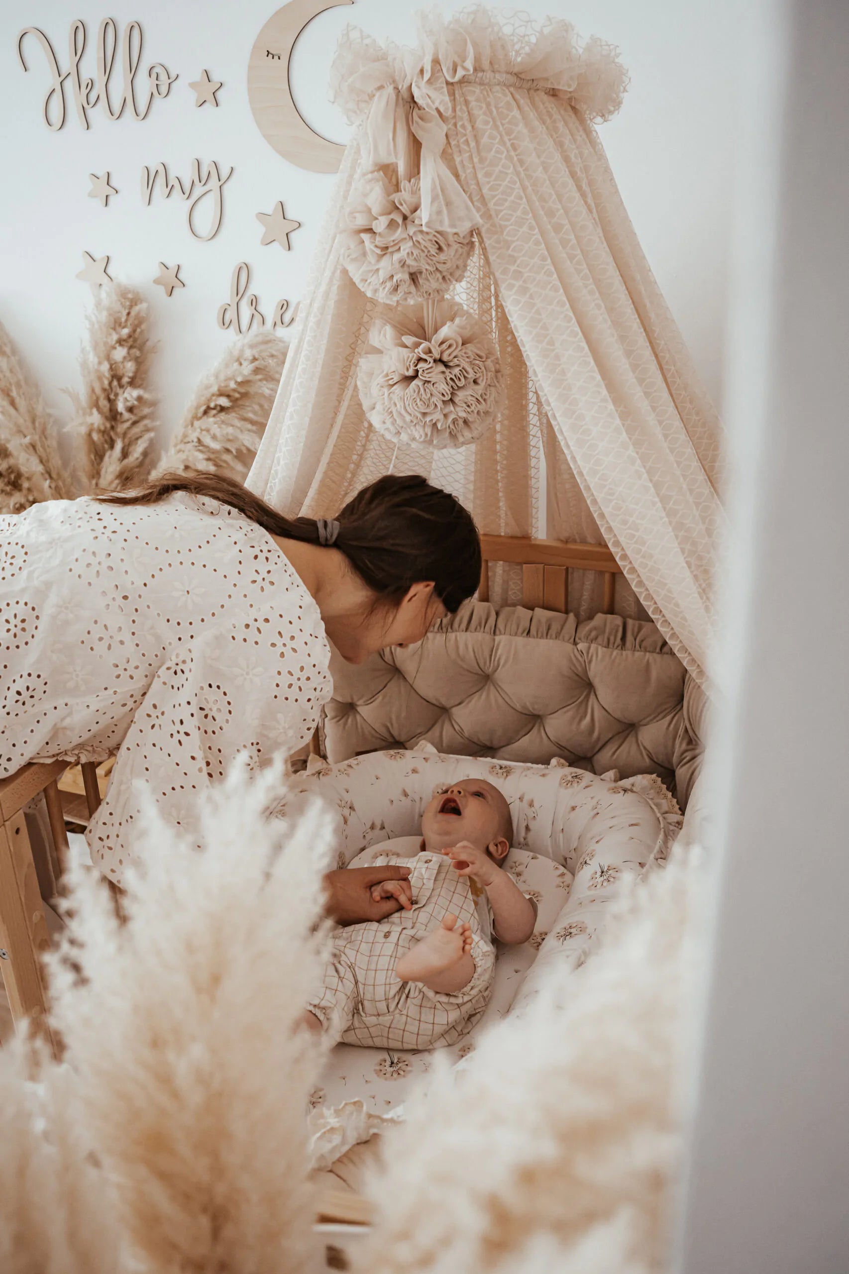 Бебешко Гнездо Cocoons Lace Dandelings Koell