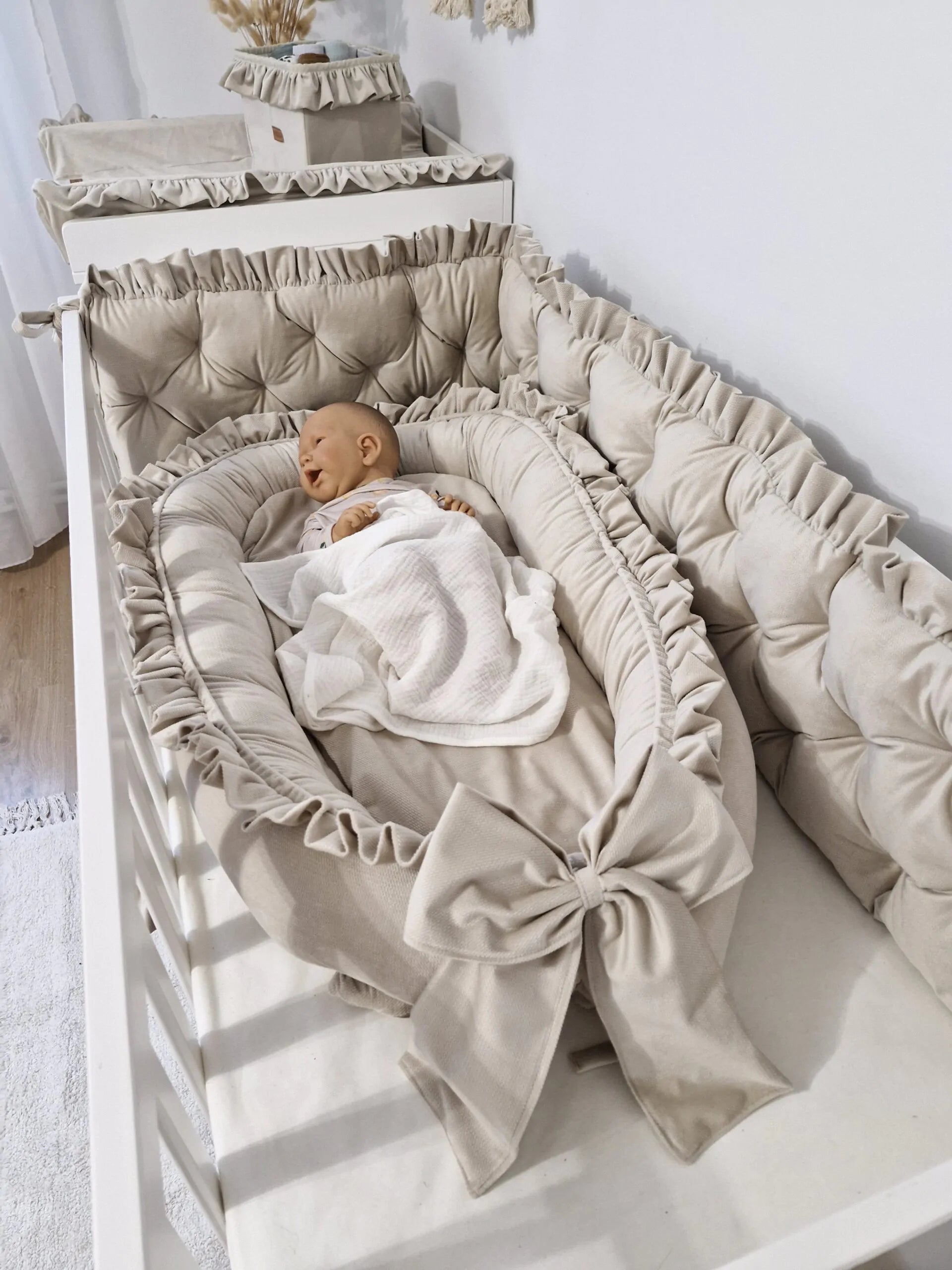 Бебешко Гнездо Glam Beige Koell