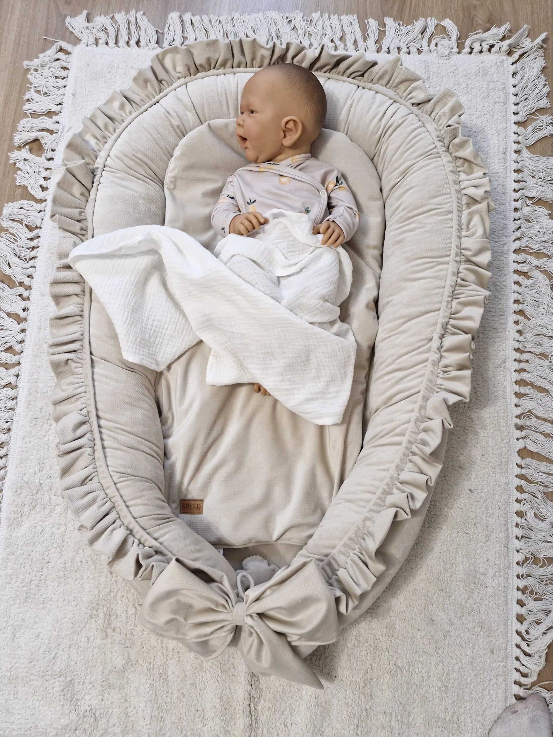 Бебешко Гнездо Glam Beige Koell