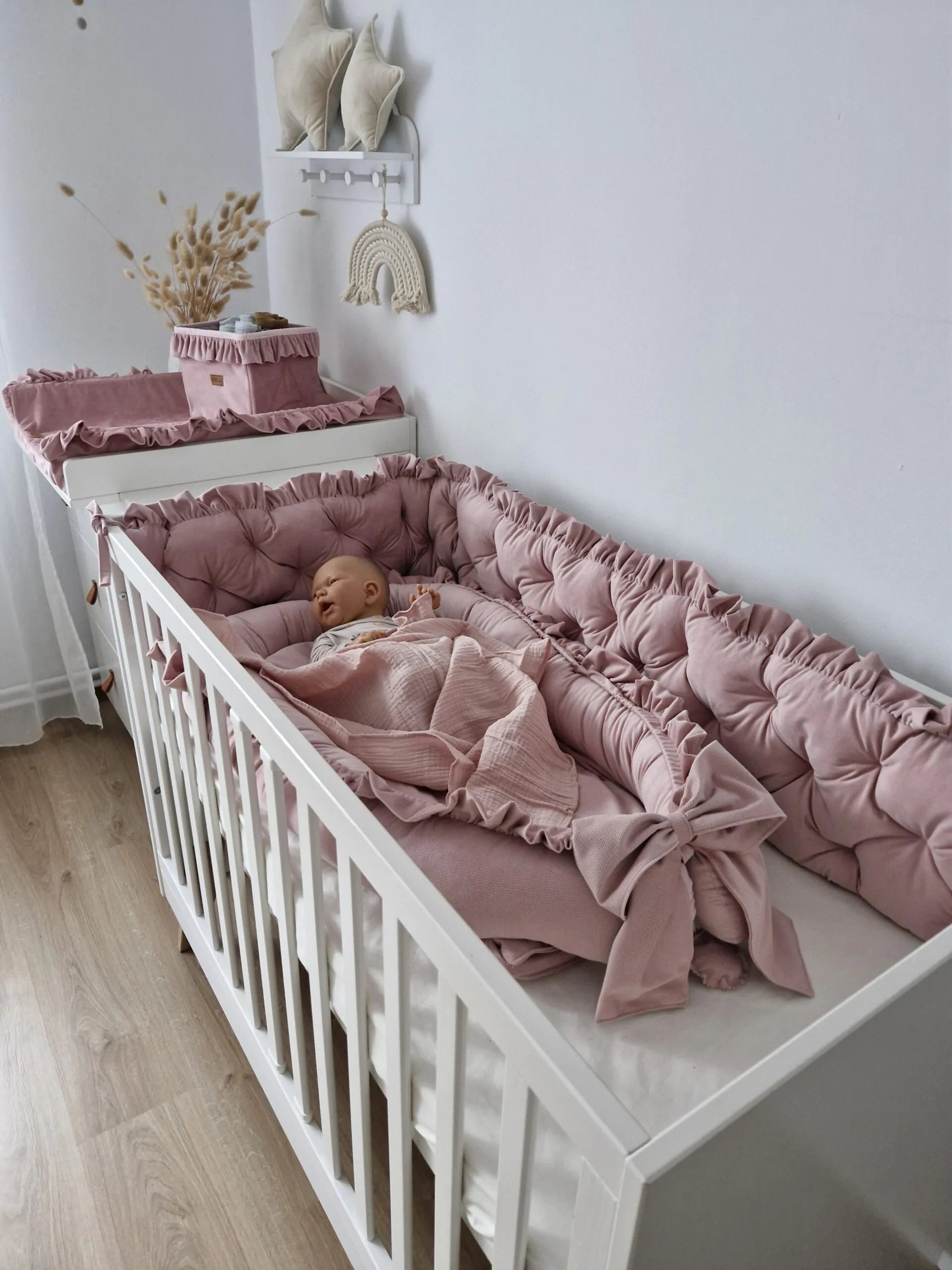 Бебешко Гнездо Glam Dirty Pink Koell