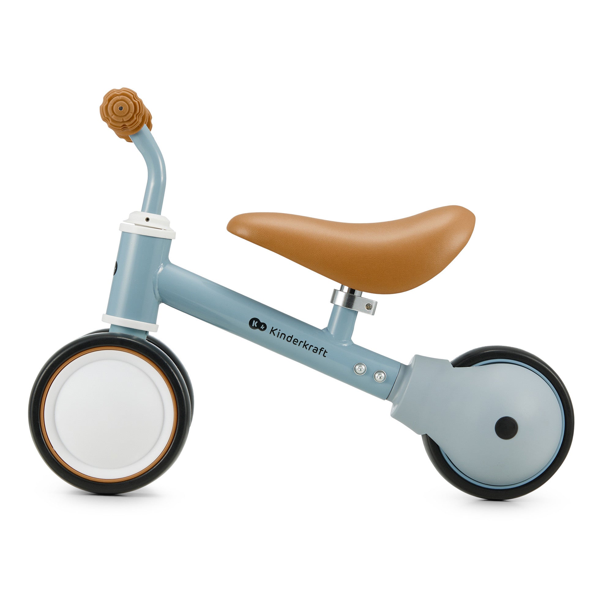 Bicicletă de echilibru Kinderkraft Cutie, albastru deschis