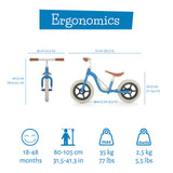 Charlie Cpch01nav Колело За Баланс Navy Chillafish