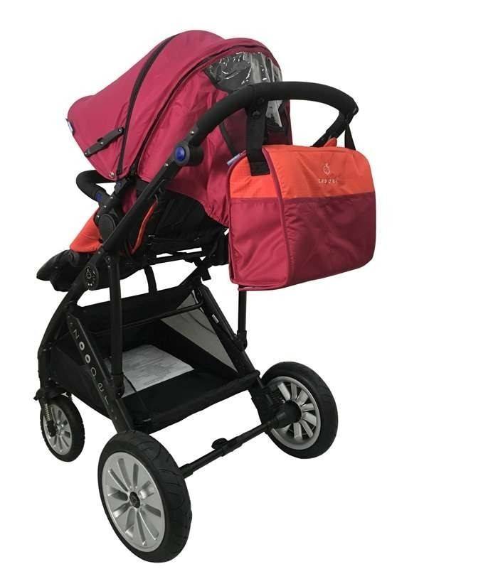 Комбинирана Количка 2 В 1 Zooper Flamenco Flaming Plaid Червена --- BebeMama