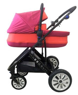 Комбинирана Количка 2 В 1 Zooper Flamenco Flaming Plaid Червена --- BebeMama