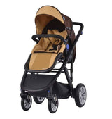 Комбинирана Количка 2 В 1 Zooper Flamenco Khaki Plaid Кафява - Комбинирани Колички - Zooper - BebeMama