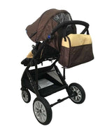 Комбинирана Количка 2 В 1 Zooper Flamenco Khaki Plaid Кафява --- BebeMama