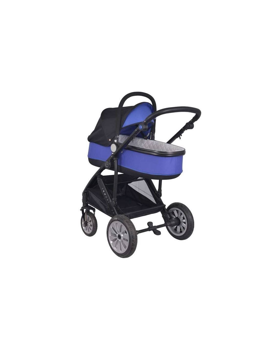 Комбиниранa Количкa 3 В 1 Zooper Flamenco Royal Син Plaid --- BebeMama