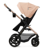 Carucior combinat Kinderkraft Moov 2 3B1, Bej nisip