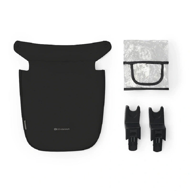 Комбинирана Количка Kinderkraft Newly 4В1, Black --- BebeMama