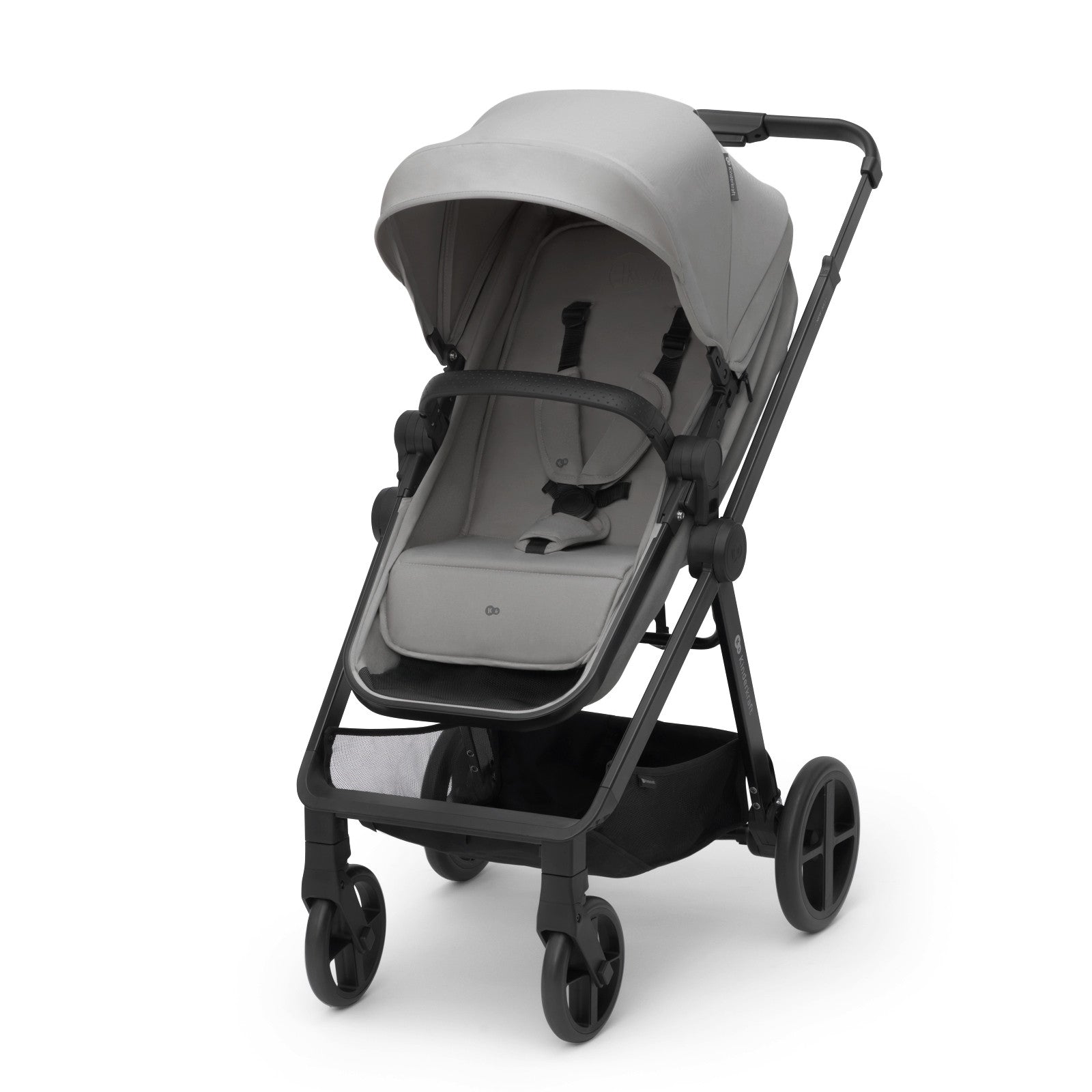 Комбинирана Количка Kinderkraft Newly 4В1, Мoonlight Grey --- BebeMama
