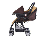 Комбинирана Количка Zooper Salsa Khaki Plaid Кафява --- BebeMama