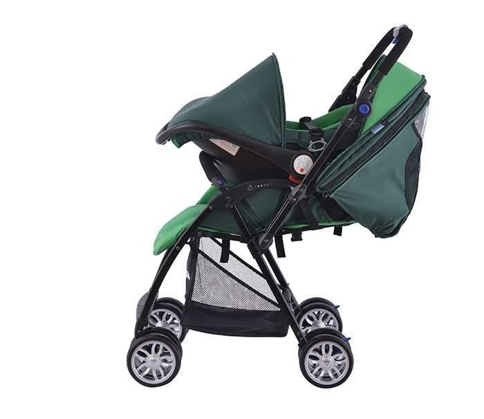 Комбинирана Количка Zooper Salsa Apple Зелен Plaid Зелена