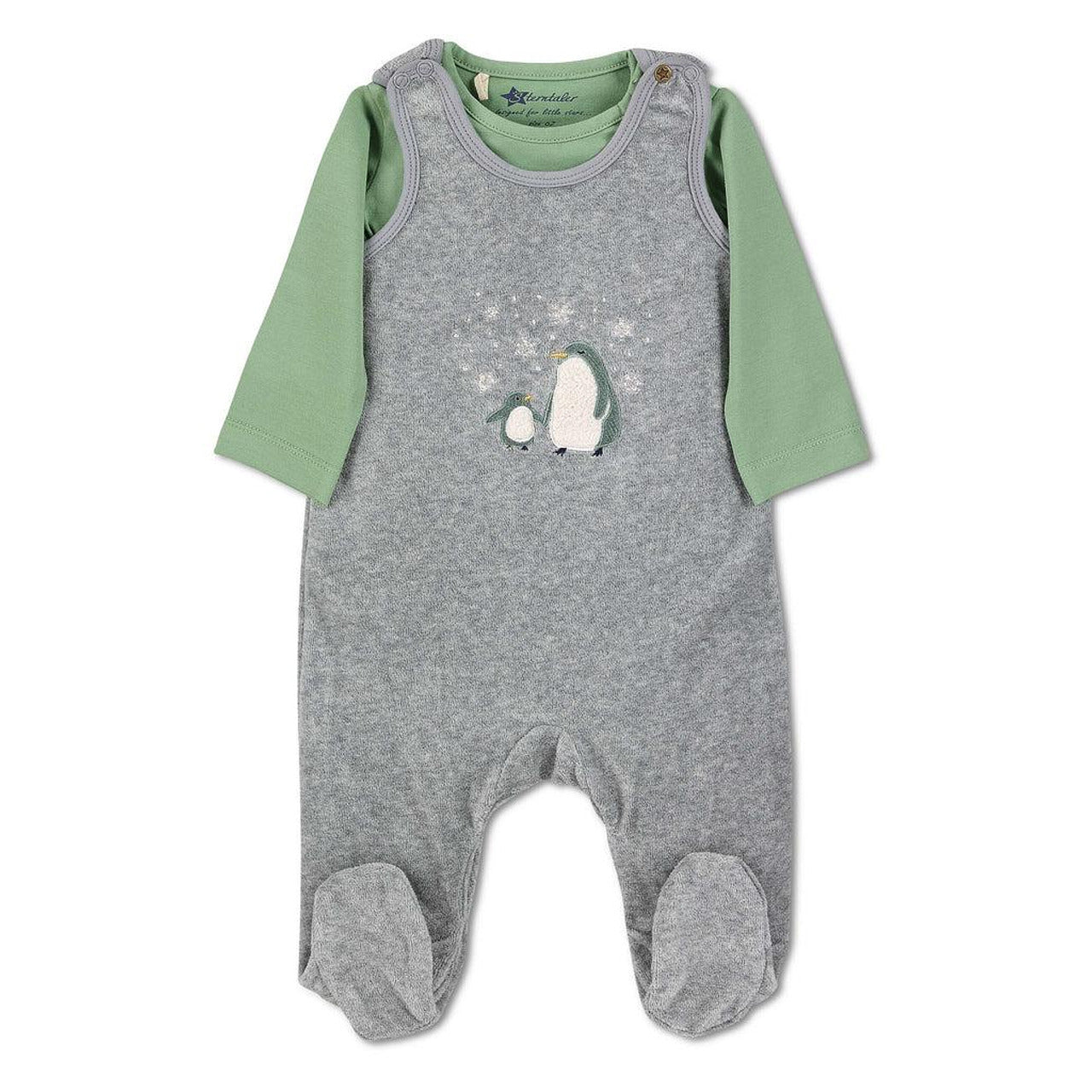 Комплект Бебешки Гащеризон Пингвин И Боди, 68 См. 5 6 М. Sterntaler