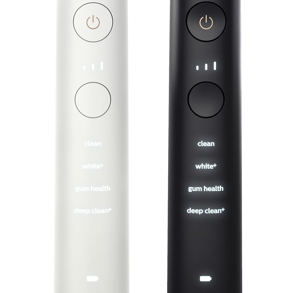 Комплект Четки За Зъби Diamondclean 9000 Hx9914 69, Rose Gold + Черна Philips Sonicare