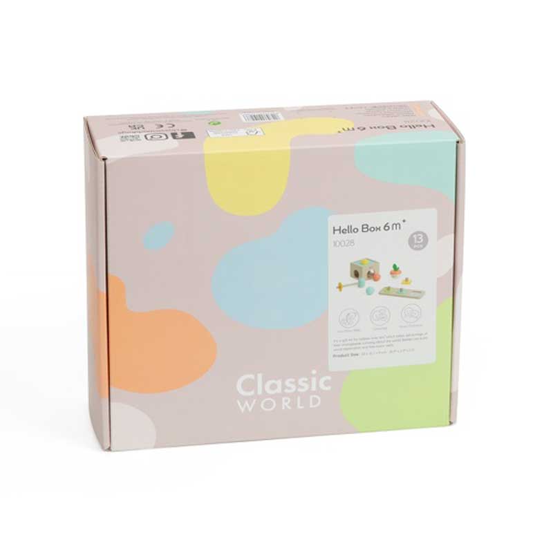 Комплект Образователни Играчки За Бебета От 6-12 Месеца От Дърво --- BebeMama