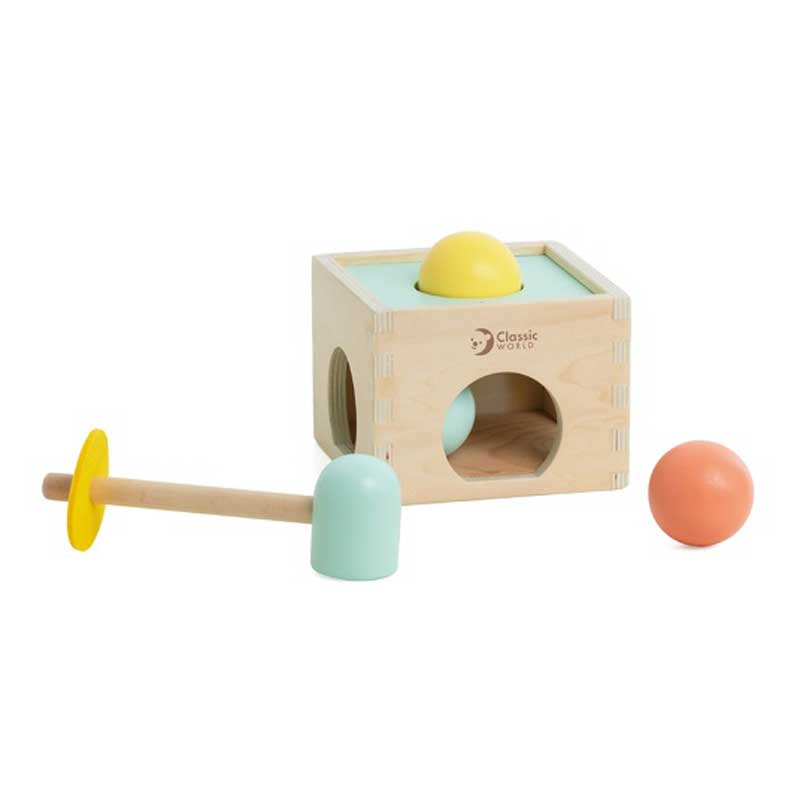 Комплект Образователни Играчки За Бебета От 6-12 Месеца От Дърво --- BebeMama