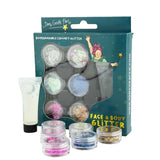 Комплект От Биоразградим Брокат И Гел За Лесно Нанасяне Върху Лице И Тяло Robetoy