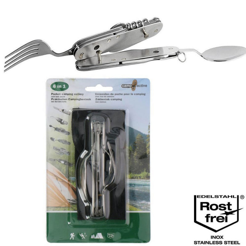 Комплект Прибори За Къмпинг Campactive 6В1 --- BebeMama