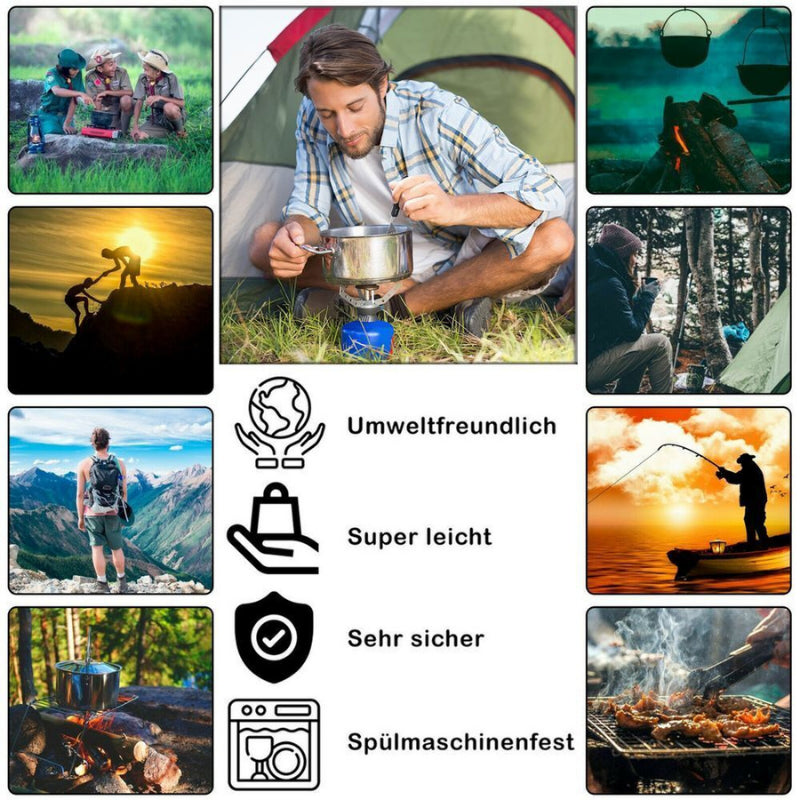 Комплект Прибори За Къмпинг Campactive 6В1 --- BebeMama