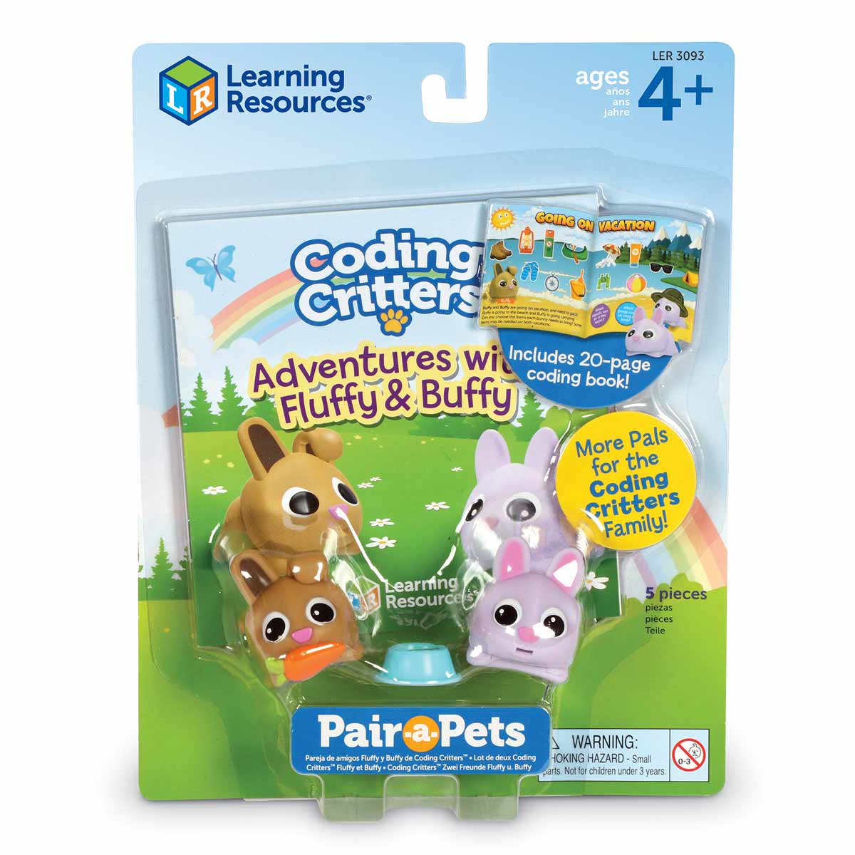 Комплект Зайчета За Игра - Флъфи И Бъфи - Играчки - Learning Resources - BebeMama