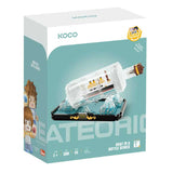 Конструктор За Деца Титаник В Бутилка 918 Части Koco Bricks