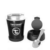 Контейнер За Храна От Неръждаема Стомана Twistshake 6+ Месеца Черен - Контейнери За Храна - Twistshake - BebeMama