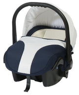 Кошче За Бебета За Кола Style Тъмно Синьо С Бяло Baby Merc