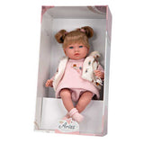 Кукла Ария В Розово, Която Се Смее - 40 См --- BebeMama