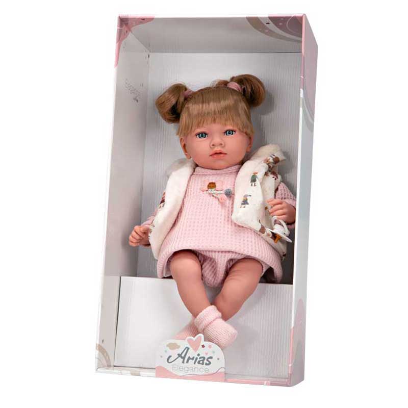 Кукла Ария В Розово, Която Се Смее - 40 См --- BebeMama