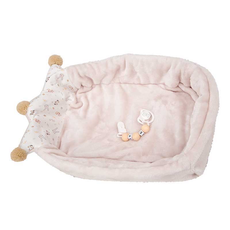 Кукла-Бебе Адай С Кош За Носене В Бежово - 40 См --- BebeMama