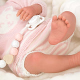 Кукла-Бебе Адриана С Розов Плетен Костюм И Аксесоари - 40 См --- BebeMama