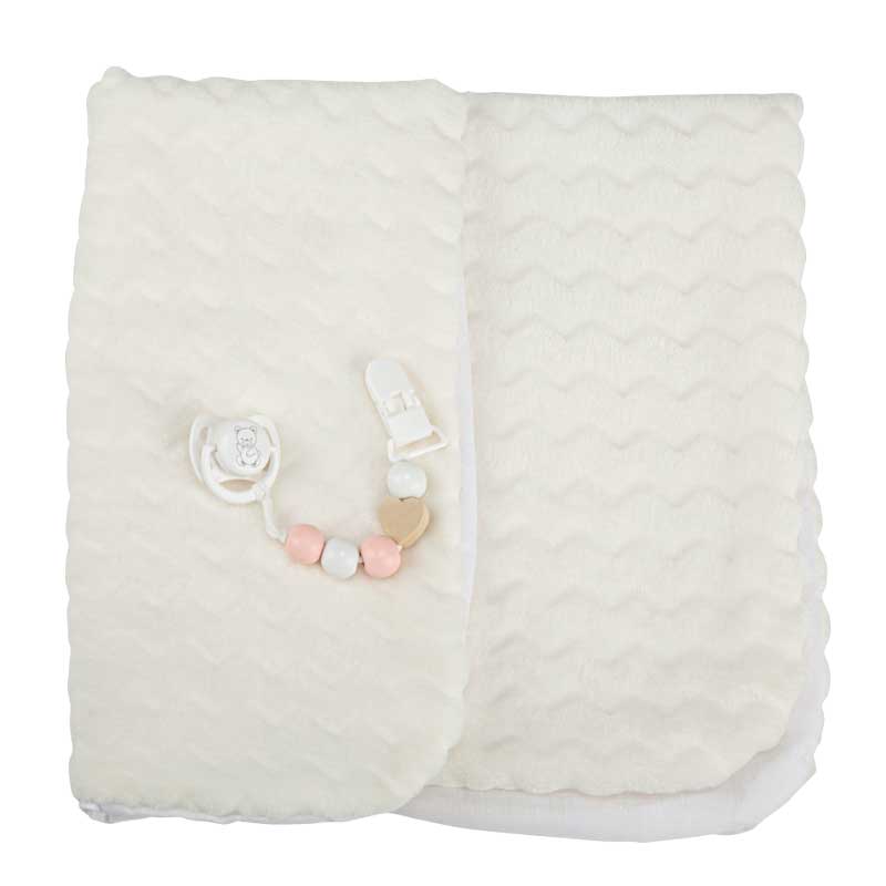 Кукла-Бебе Адриана С Розов Плетен Костюм И Аксесоари - 40 См --- BebeMama