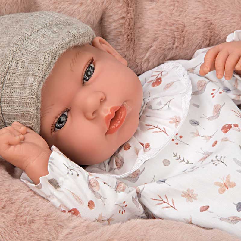 Кукла-Бебе Анди В Бежов Комплект С Аксесоари - 40 См, Реално Тегло --- BebeMama