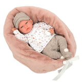 Кукла-Бебе Анди В Бежов Комплект С Аксесоари - 40 См, Реално Тегло --- BebeMama