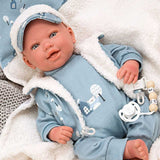 Кукла-Бебе Бруно Със Син Костюм И Аксесоари - 45 См --- BebeMama