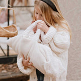 Păpușă bebelușă Diego cu geantă de transport și accesorii - 45 cm