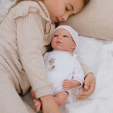 Кукла-Бебе Лола В Розово Плюшено Кошче, Реално Тегло - 40 См