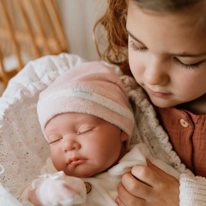 Кукла-Бебе Макарена Със Затворени Очи И Аксесоари - 45 См --- BebeMama