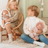 Кукла-Бебе Мануела С Бяла Чанта И Възглавничка - 40 См --- BebeMama