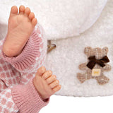 Кукла-Бебе Мануела С Бяла Чанта И Възглавничка - 40 См --- BebeMama