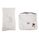 Кукла-Бебе Мануела С Бяла Чанта И Възглавничка - 40 См --- BebeMama