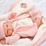 Кукла-Бебе Марта С Меко Розово Одеяло - 40 См --- BebeMama