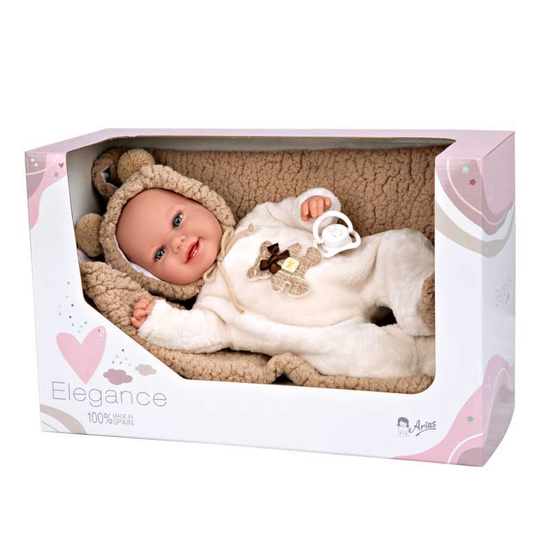 Кукла-Бебе В Гащеризон На Мече С Реално Тегло - 35 См --- BebeMama