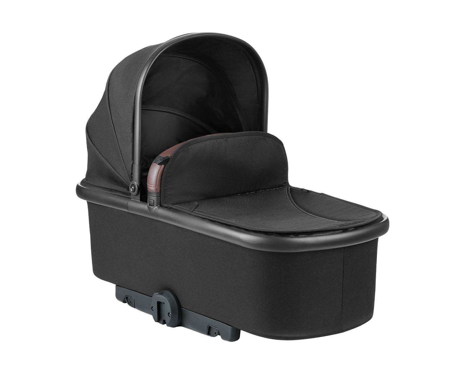 Комбинирана Количка 2В1 С Кош За Новородено Lanah Black --- BebeMama