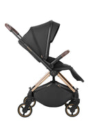 Комбинирана Количка 2В1 С Кош За Новородено Lanah Black --- BebeMama